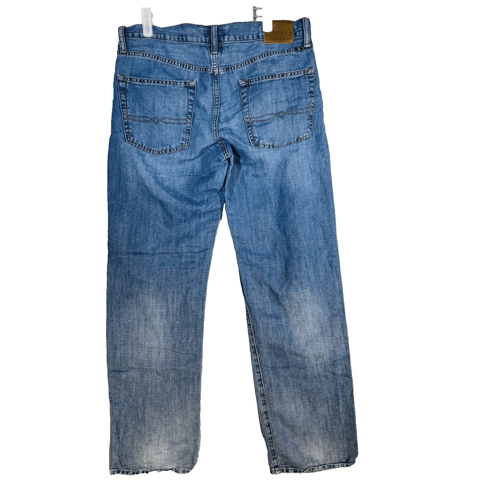 Lucky Brand 361 Vintage Straight Jeans Mens 32x30 Blue Medium Wash Denim Zip Fly - Thumbnail 6