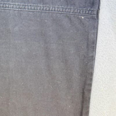 Harley-Davidson Jeans Mens 34x28 Black Dark Wash Straight Relaxed Denim Zip Fly - Thumbnail 7