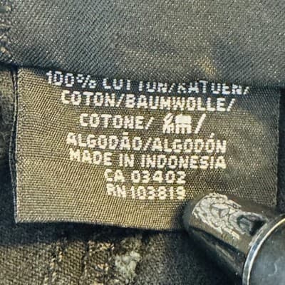 Harley-Davidson Jeans Mens 34x28 Black Dark Wash Straight Relaxed Denim Zip Fly - Thumbnail 11