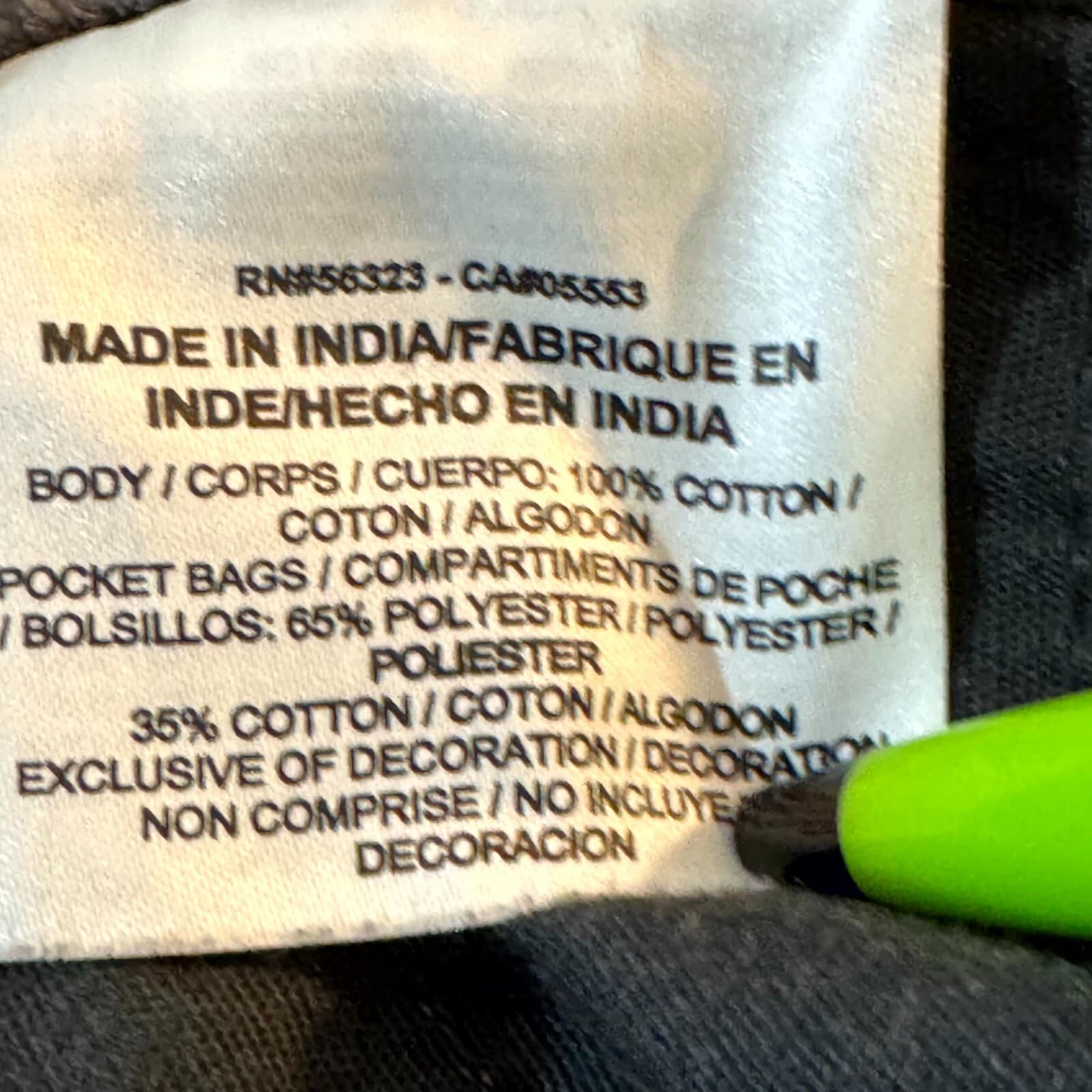 Nike Men's Cargo Shorts 32 Dark Gray Cotton Swoosh Pocket Mid Rise - Thumbnail 12