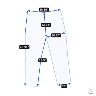 Lucky Brand 221 Straight Jeans Mens 34x30 Blue Medium Wash Denim Zip Fly - Thumbnail 15