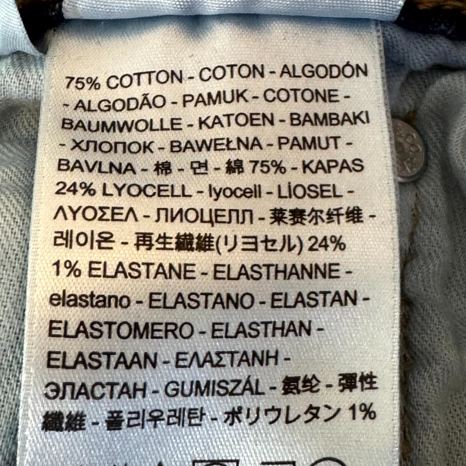 Levi’s 513 Men’s Jeans 30x30 Blue Denim Slim Straight Mid Rise Dark Wash - Thumbnail 5