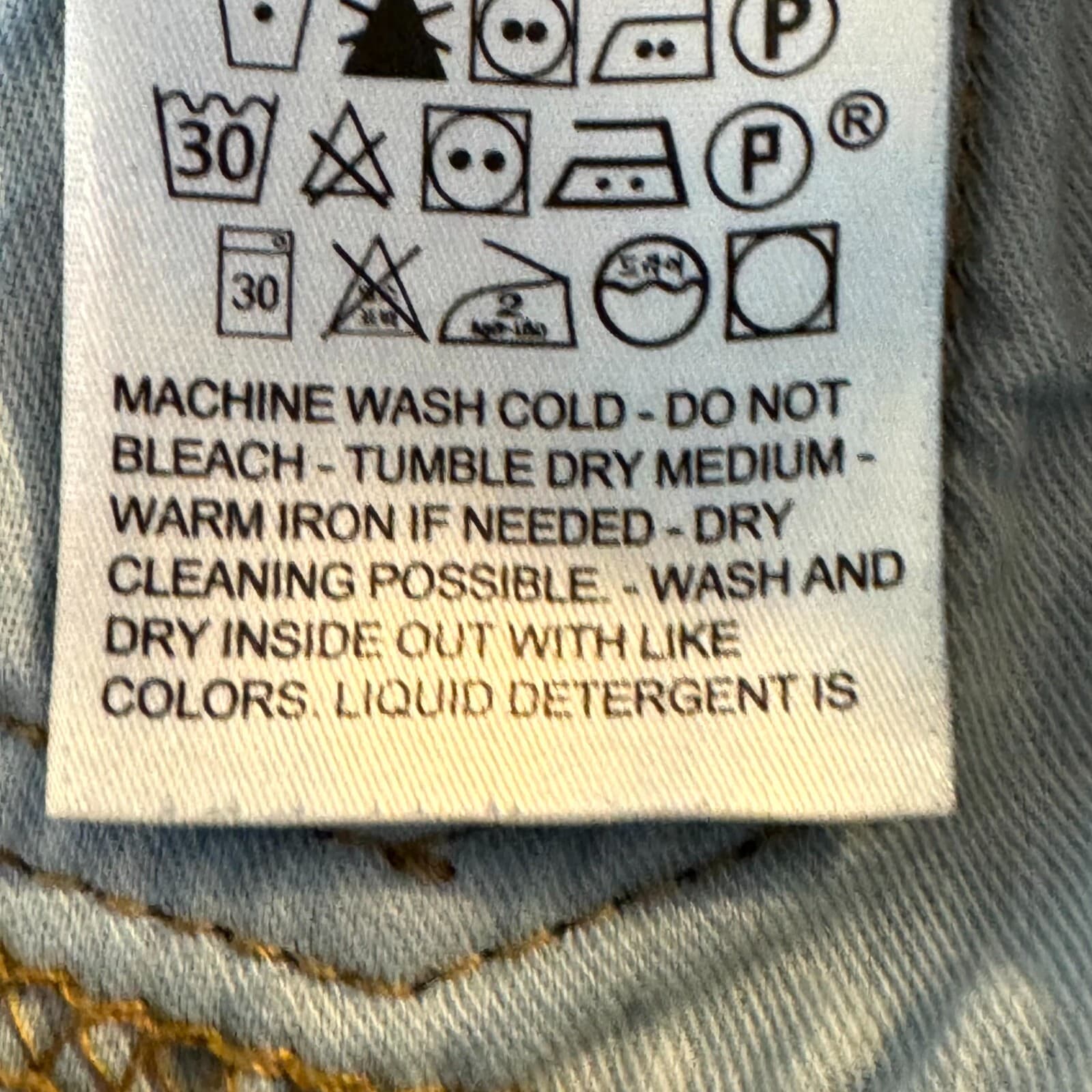 Levi’s 513 Men’s Jeans 30x30 Blue Denim Slim Straight Mid Rise Dark Wash - Thumbnail 6