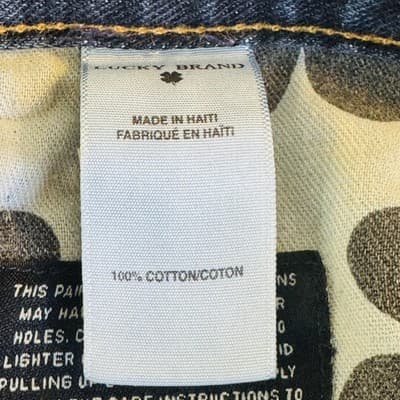 Lucky Brand 221 Original Straight Jeans Mens 32x27 Blue Medium Wash Button Fly - Thumbnail 13