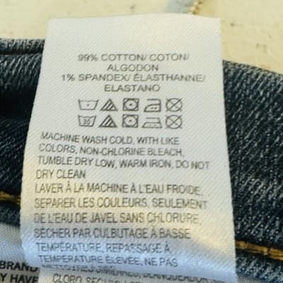 Lucky Brand 221 Straight Jeans Mens 34x30 Blue Medium Wash Denim Zip Fly - Thumbnail 13