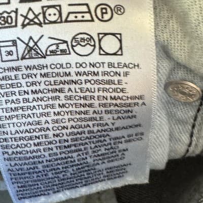 Levis 510 Jeans Mens 30x30 (30x29) Dark Wash Blue Skinny Slim Stretch Denim - Thumbnail 7