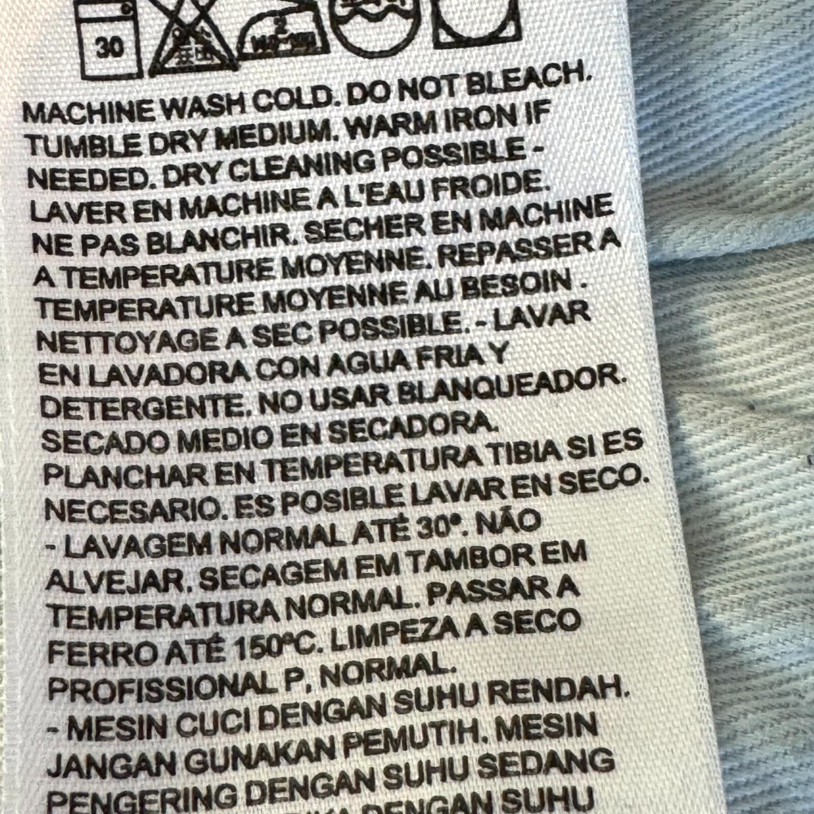 Levi’s 519 Men’s Jeans 38x34 Blue Denim Mid-Rise Straight Leg Regular Fit - Thumbnail 14