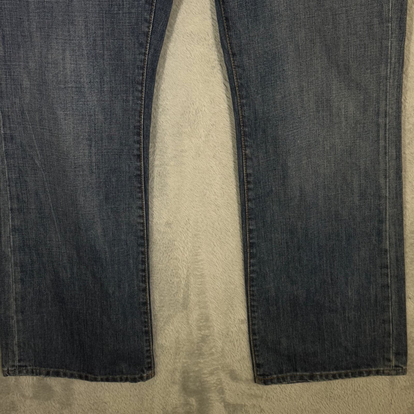 Polo Jeans Company Women’s Jeans 12x32 Blue Denim Mid-Rise Straight Leg - Thumbnail 5