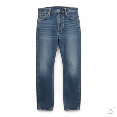 Levis S40175 Jeans Mens 36x34 Blue Medium Wash Denim Tapered Slim Zip Fly - Image 1