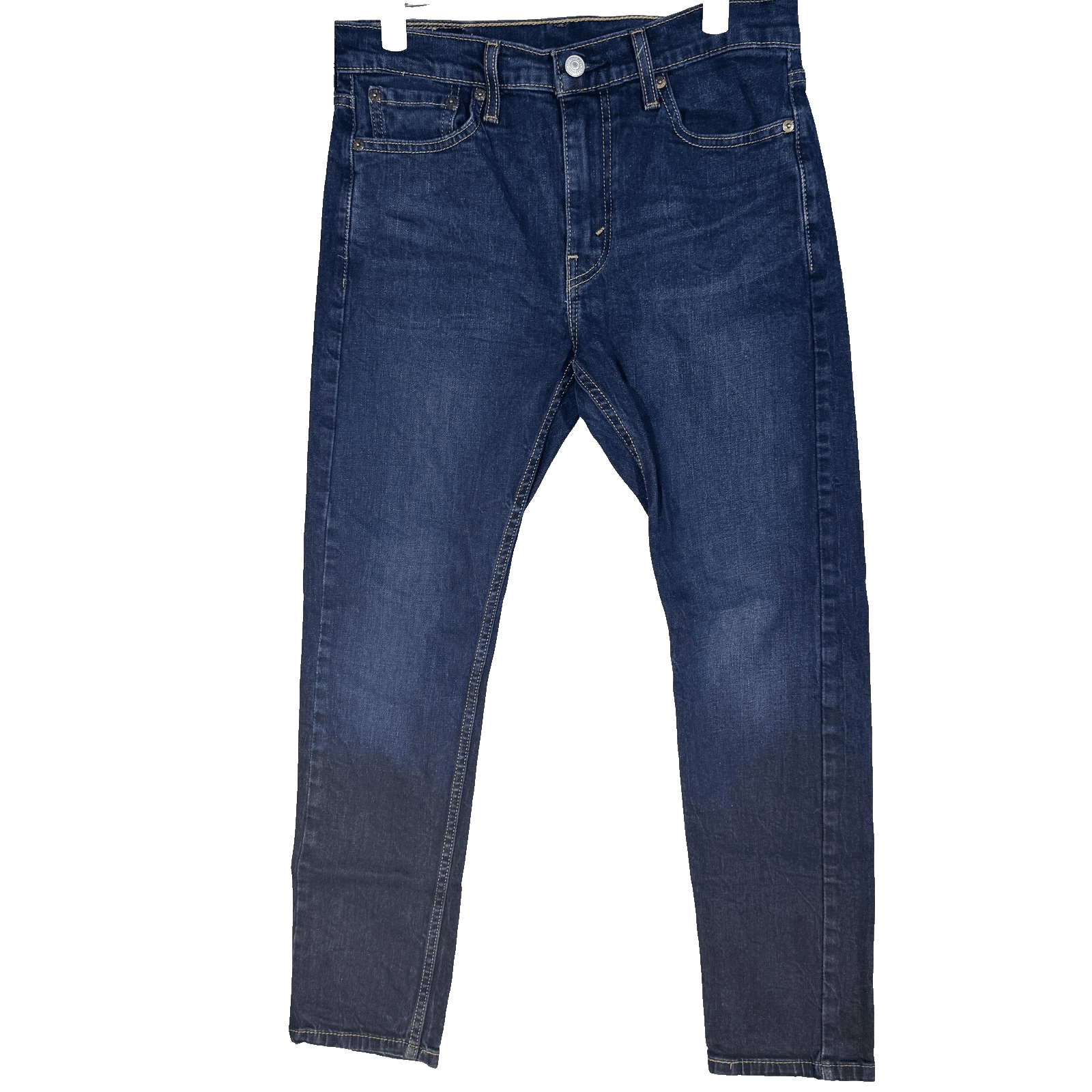 Levis 510 Jeans Mens 30x30 (30x29) Dark Wash Blue Skinny Slim Stretch Denim - Image 1