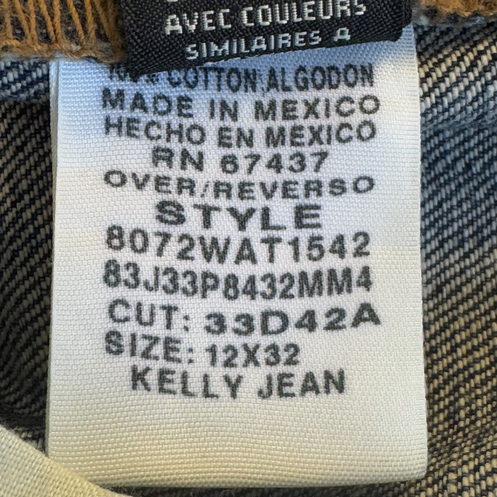 Polo Jeans Company Women’s Jeans 12x32 Blue Denim Mid-Rise Straight Leg - Thumbnail 14