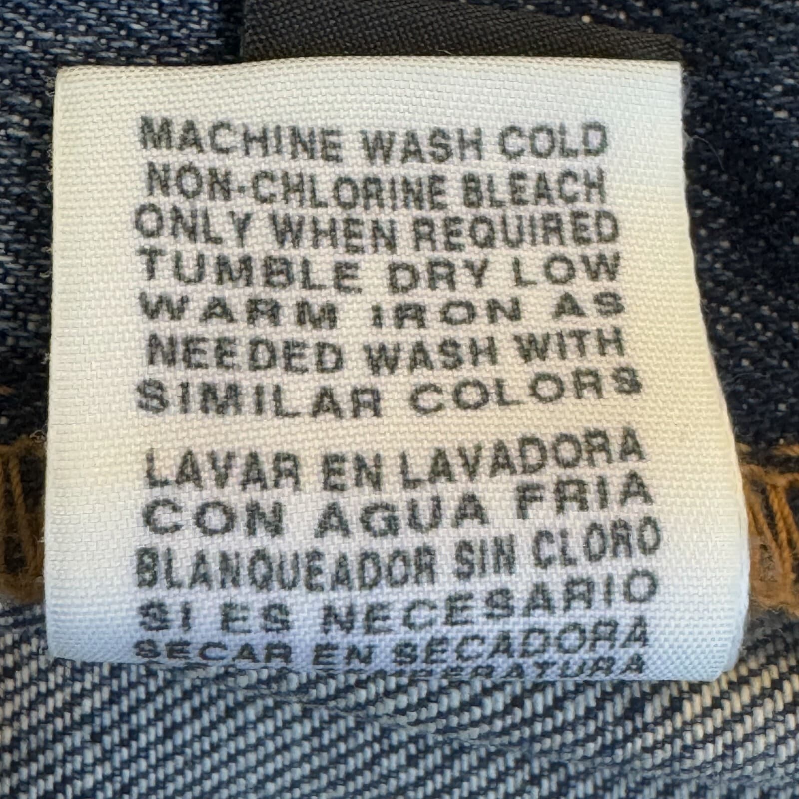 Polo Jeans Company Women’s Jeans 12x32 Blue Denim Mid-Rise Straight Leg - Thumbnail 15