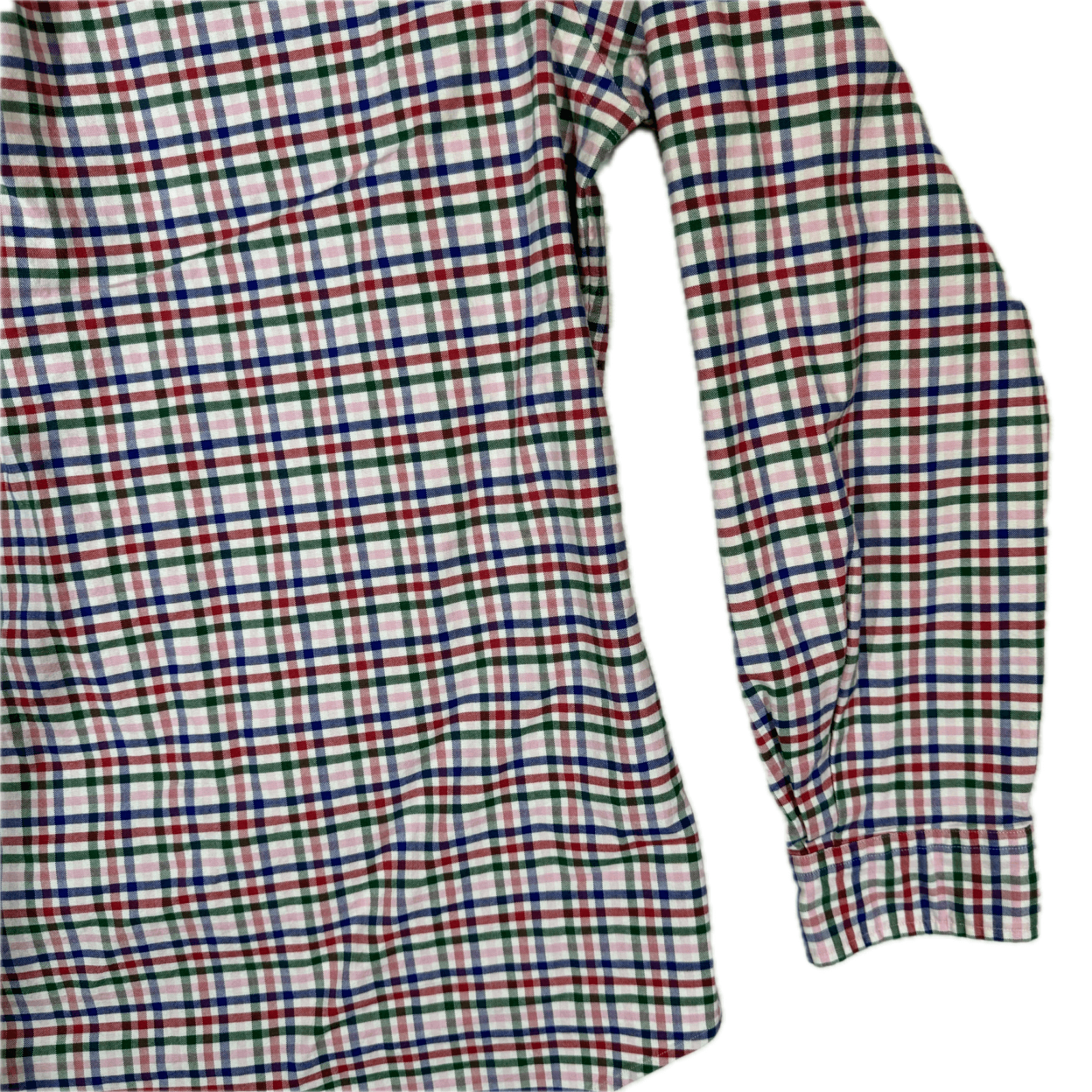 Ralph Lauren Polo Men’s XL Red & Black Plaid Cotton Shirt – Long‑Sleeve Casual - Thumbnail 10