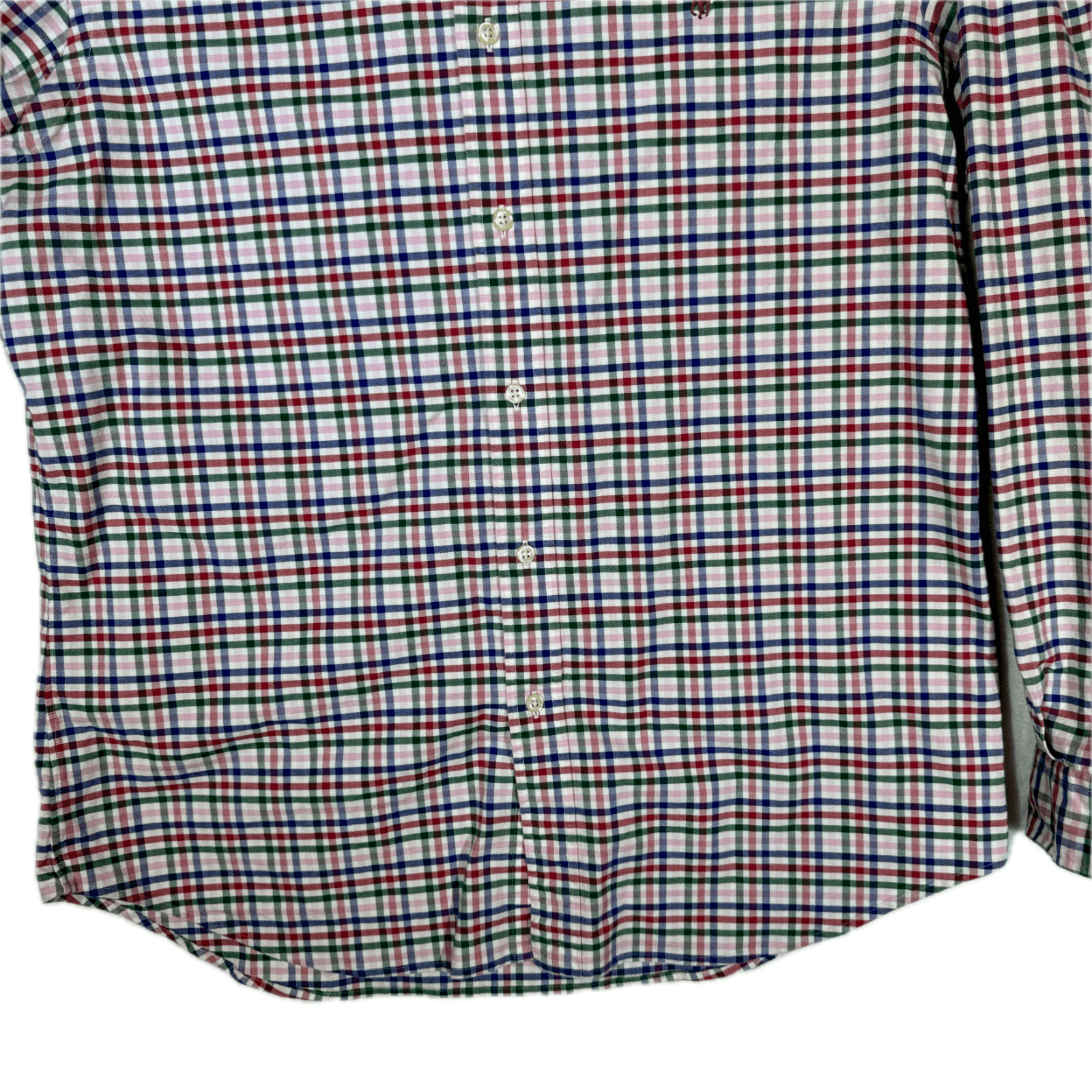 Ralph Lauren Polo Men’s XL Red & Black Plaid Cotton Shirt – Long‑Sleeve Casual - Thumbnail 3
