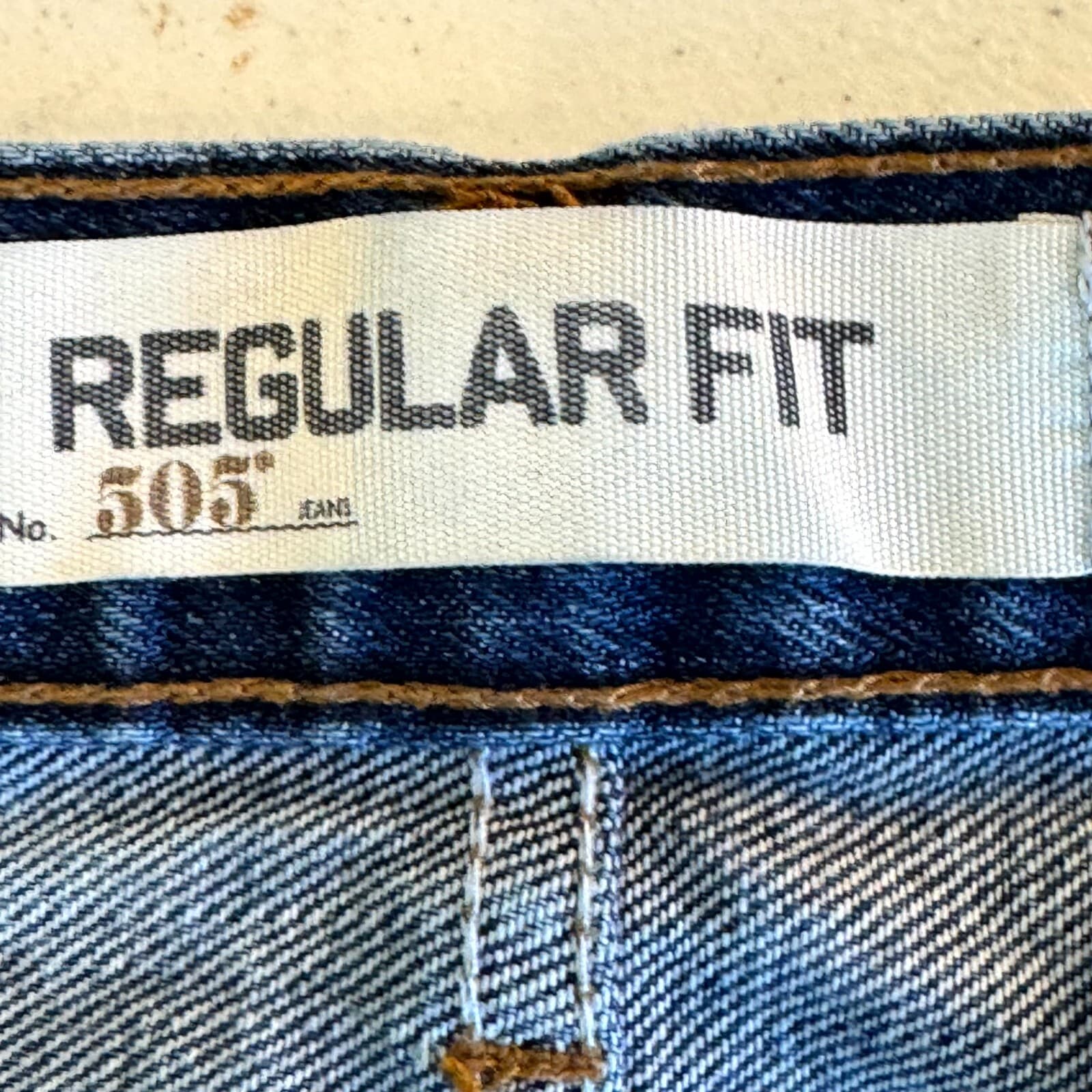 Vintage Levi’s 511 Men’s Jeans 32x32 Blue Denim Slim Fit Straight Leg - Thumbnail 11