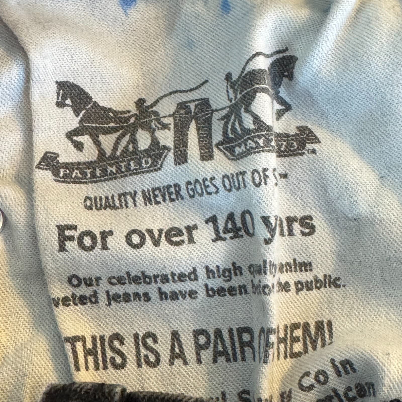 Levi’s 514 Men’s Jeans 33x30 Black Denim Mid-Rise Straight Leg - Thumbnail 11