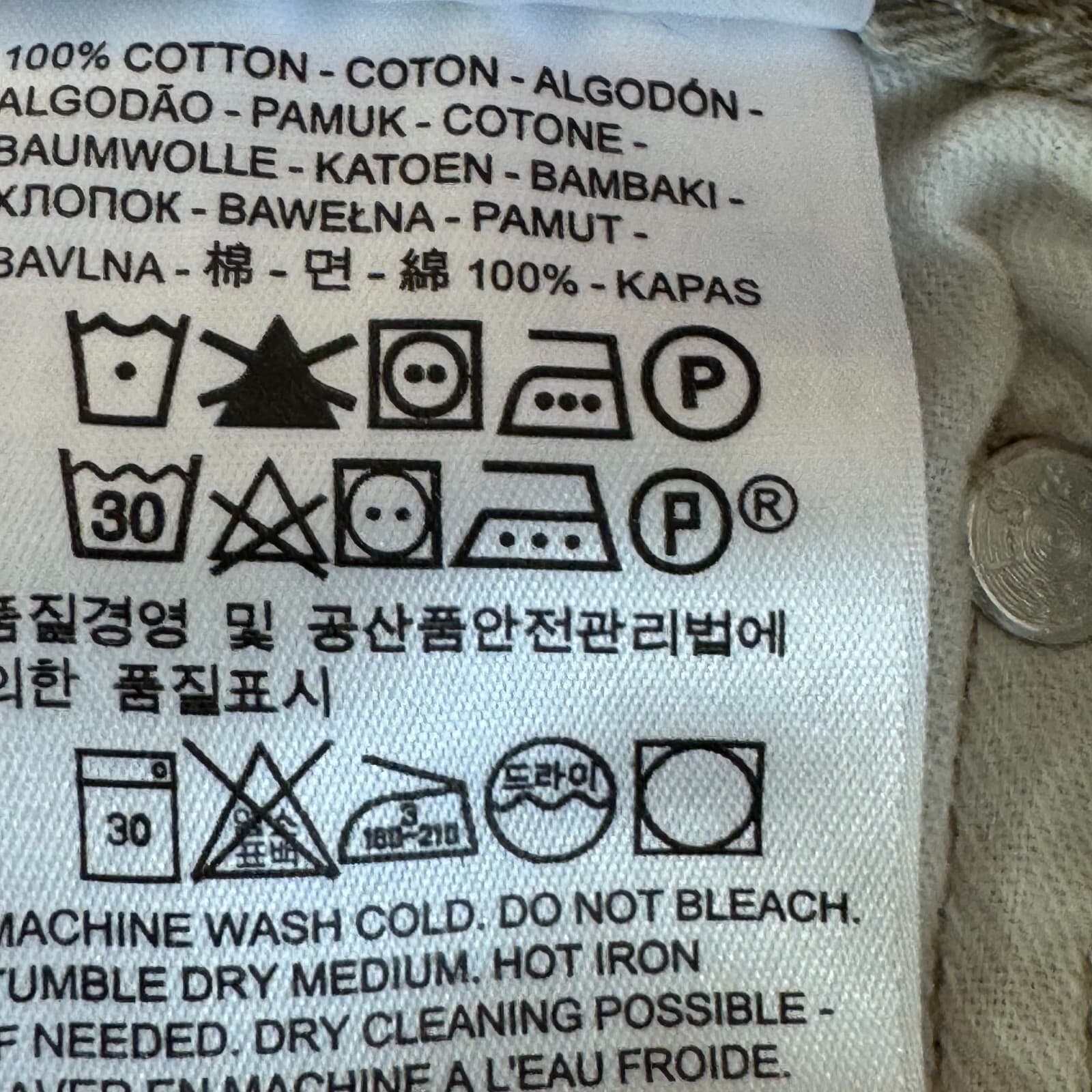 Levi’s 514 Men’s Jeans 31x32 Beige Denim Straight Fit Mid Rise - Thumbnail 13