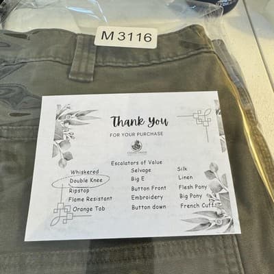 Carhartt Pants Mens 40x31 Green Rugged Flex Relaxed Double Front Carpenter - Thumbnail 10