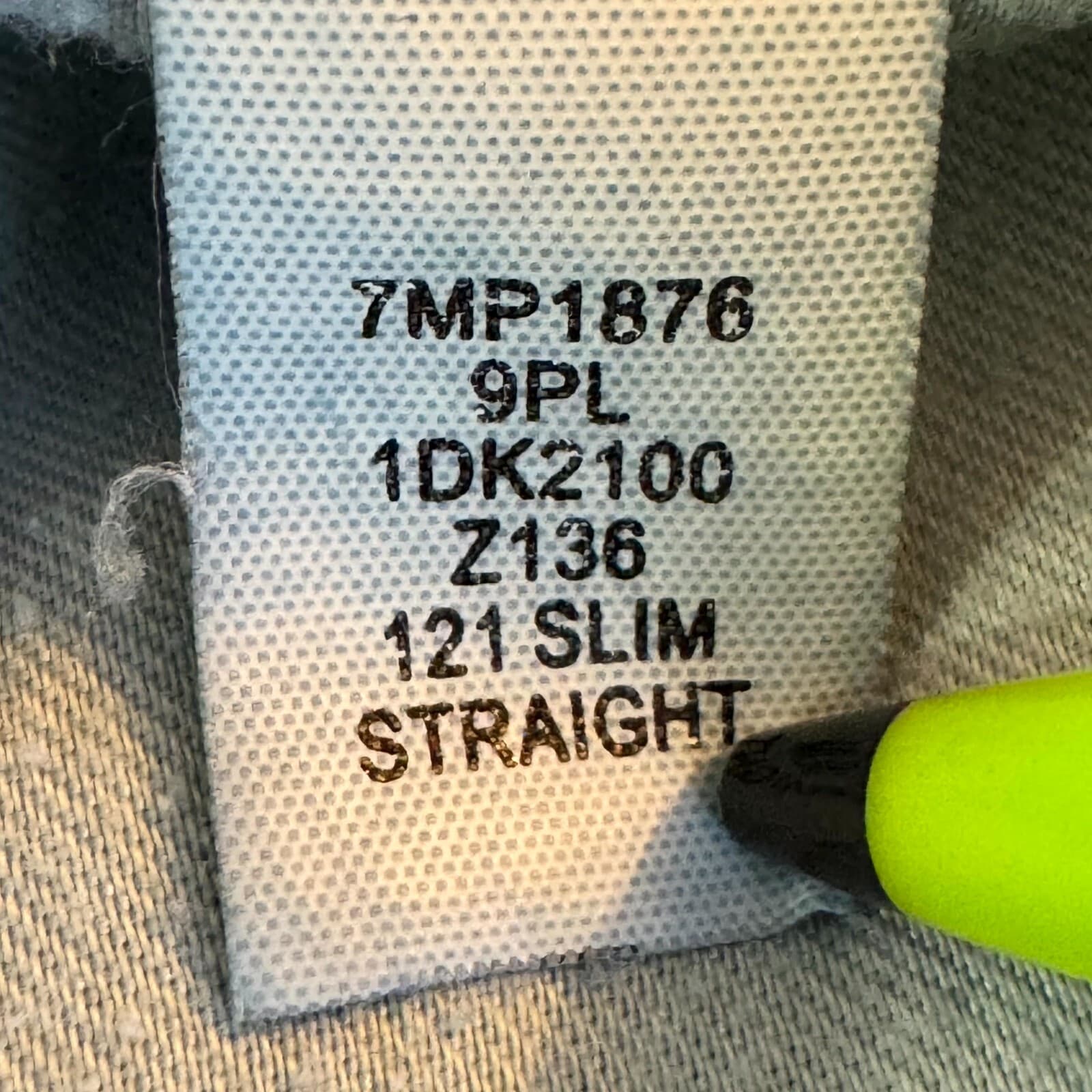 Lucky Brand 121 Men’s Jeans 36x30 Blue Denim Stretch Slim Straight - Thumbnail 17