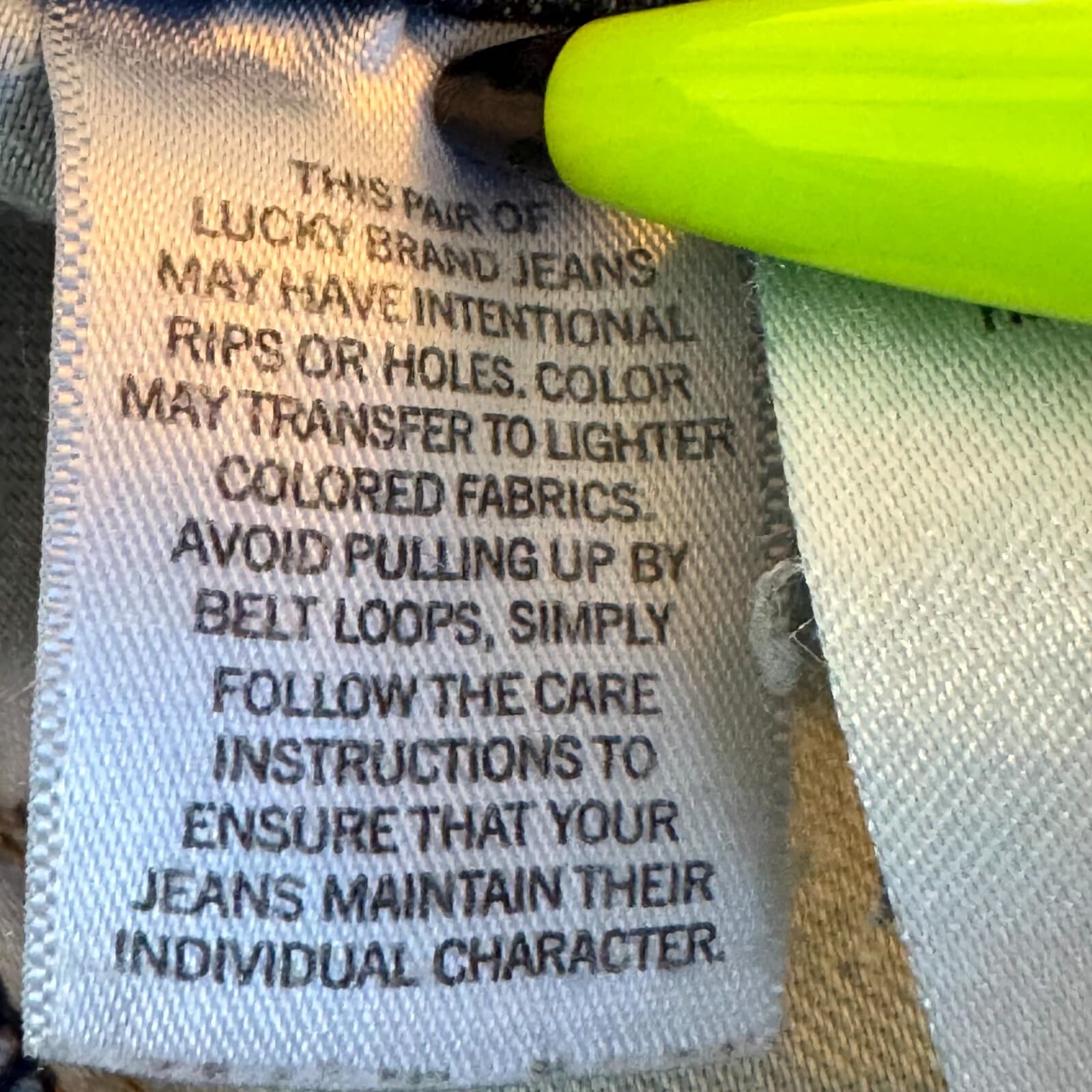 Lucky Brand 121 Men’s Jeans 36x30 Blue Denim Stretch Slim Straight - Thumbnail 15