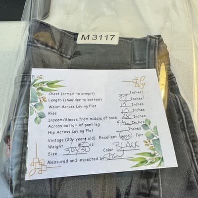 Levis 512 Jeans Mens 30x30 (30x28) Charcoal Slim Tapered Stretch Denim Faded - Thumbnail 13