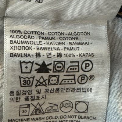 Levis 505 Jeans Mens 34x28 Light Wash Blue Straight Leg Regular Fit Denim - Thumbnail 6