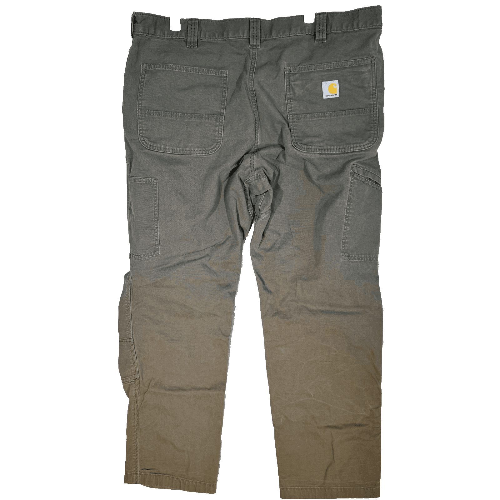 Carhartt Pants Mens 40x31 Green Rugged Flex Relaxed Double Front Carpenter - Thumbnail 2