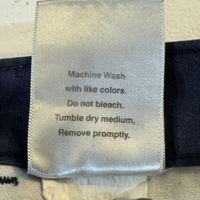 Carhartt Pants Mens 34x34 Navy Blue Ripstop Relaxed Fit Work Utility Pockets - Thumbnail 7