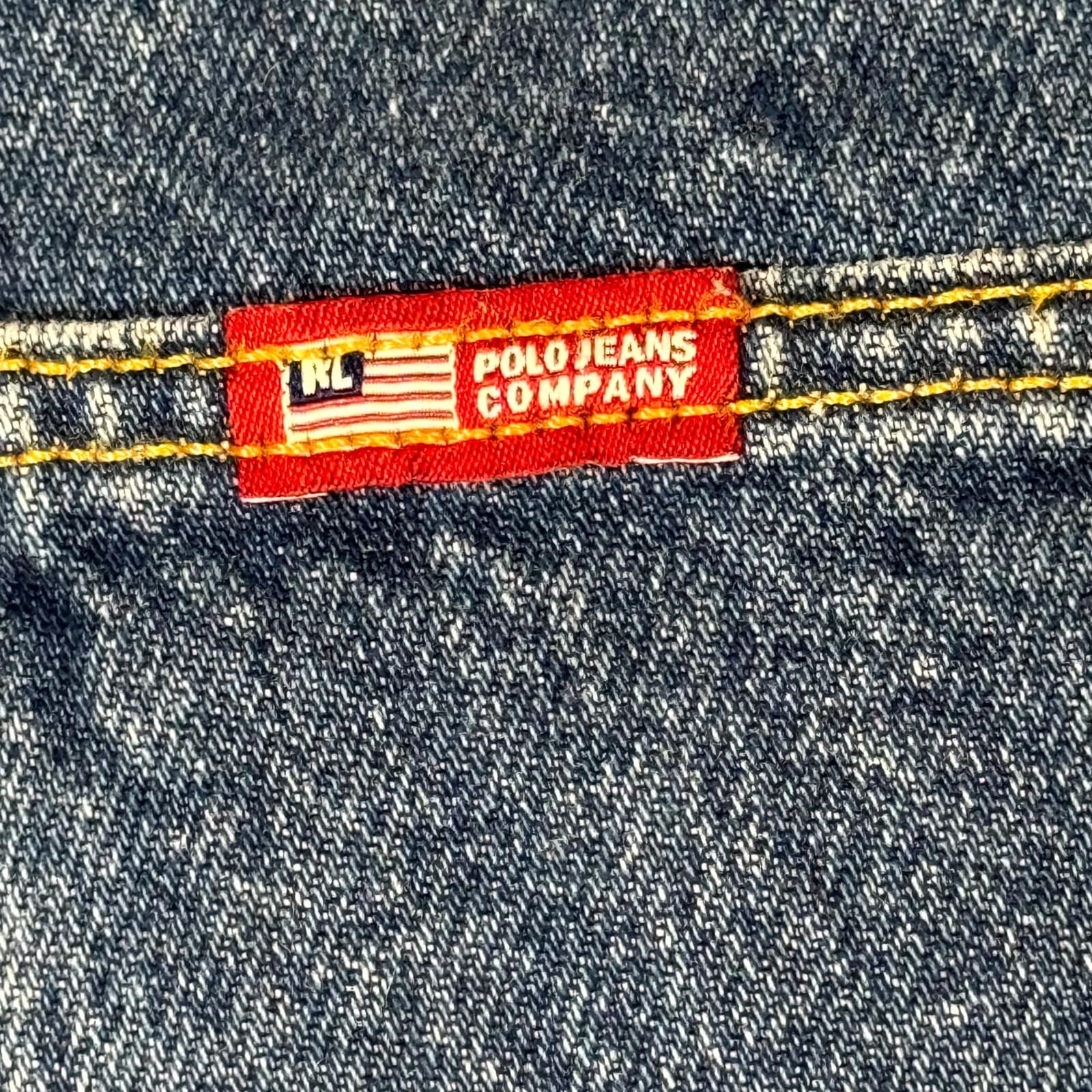 Ralph Lauren Polo Jeans Womens 12x31 Blue Denim High Rise Straight Leg Saturday - Thumbnail 10