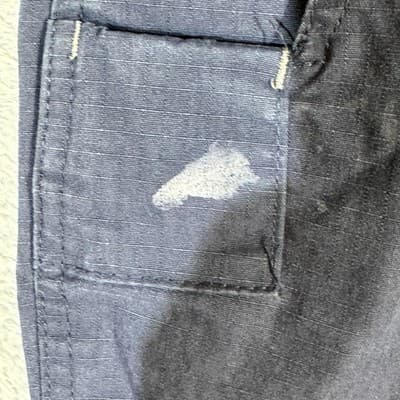 Carhartt Pants Mens 34x29 Navy Relaxed Fit Ripstop Workwear Paint Stains Utility - Thumbnail 6