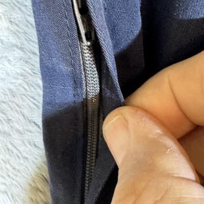 Carhartt Pants Mens 34x29 Navy Relaxed Fit Ripstop Workwear Paint Stains Utility - Thumbnail 5