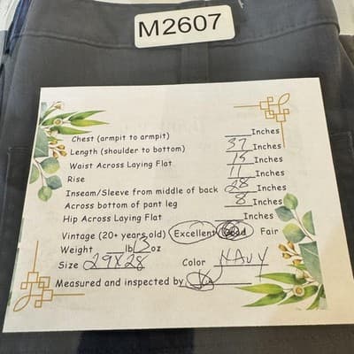 Carhartt Pants Mens 29x28 Ripstop Relaxed Fit Utility Workwear Polyester Blend - Thumbnail 9