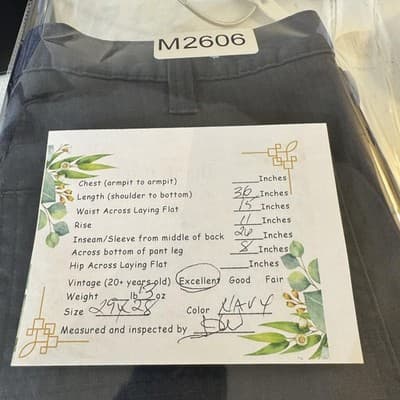 Carhartt Pants Mens 29x28 Navy Relaxed Fit Ripstop Workwear Outdoor Utility - Thumbnail 9