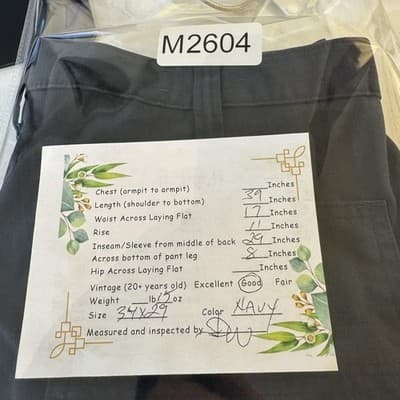 Carhartt Pants Mens 34x29 Navy Ripstop Workwear Utility Cargo Pockets Zipper - Thumbnail 11