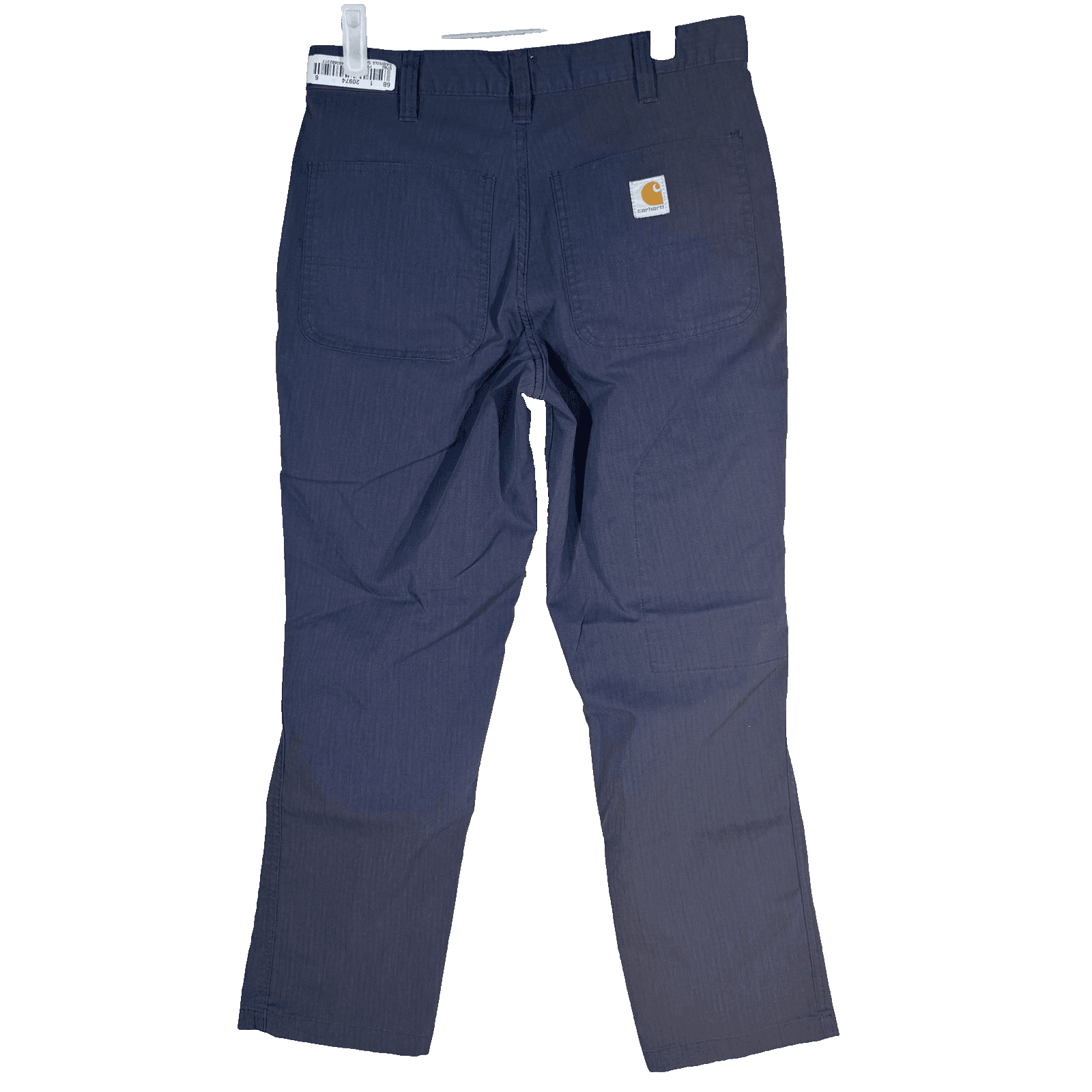 Carhartt Pants Mens 29x28 Navy Relaxed Fit Ripstop Workwear Outdoor Utility - Thumbnail 2