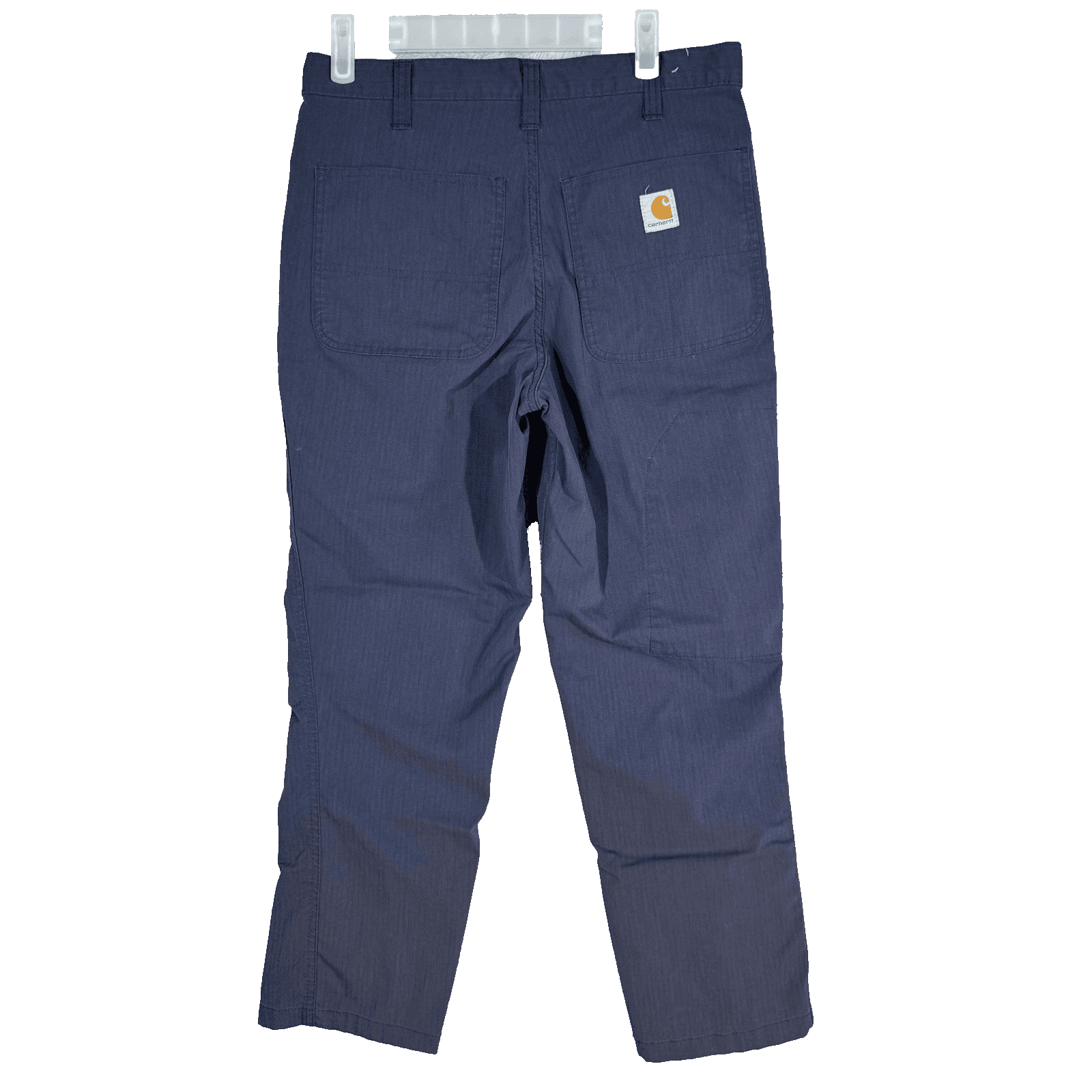 Carhartt Pants Mens 29x28 Navy Ripstop Relaxed Fit Workwear Utility Pockets - Thumbnail 2