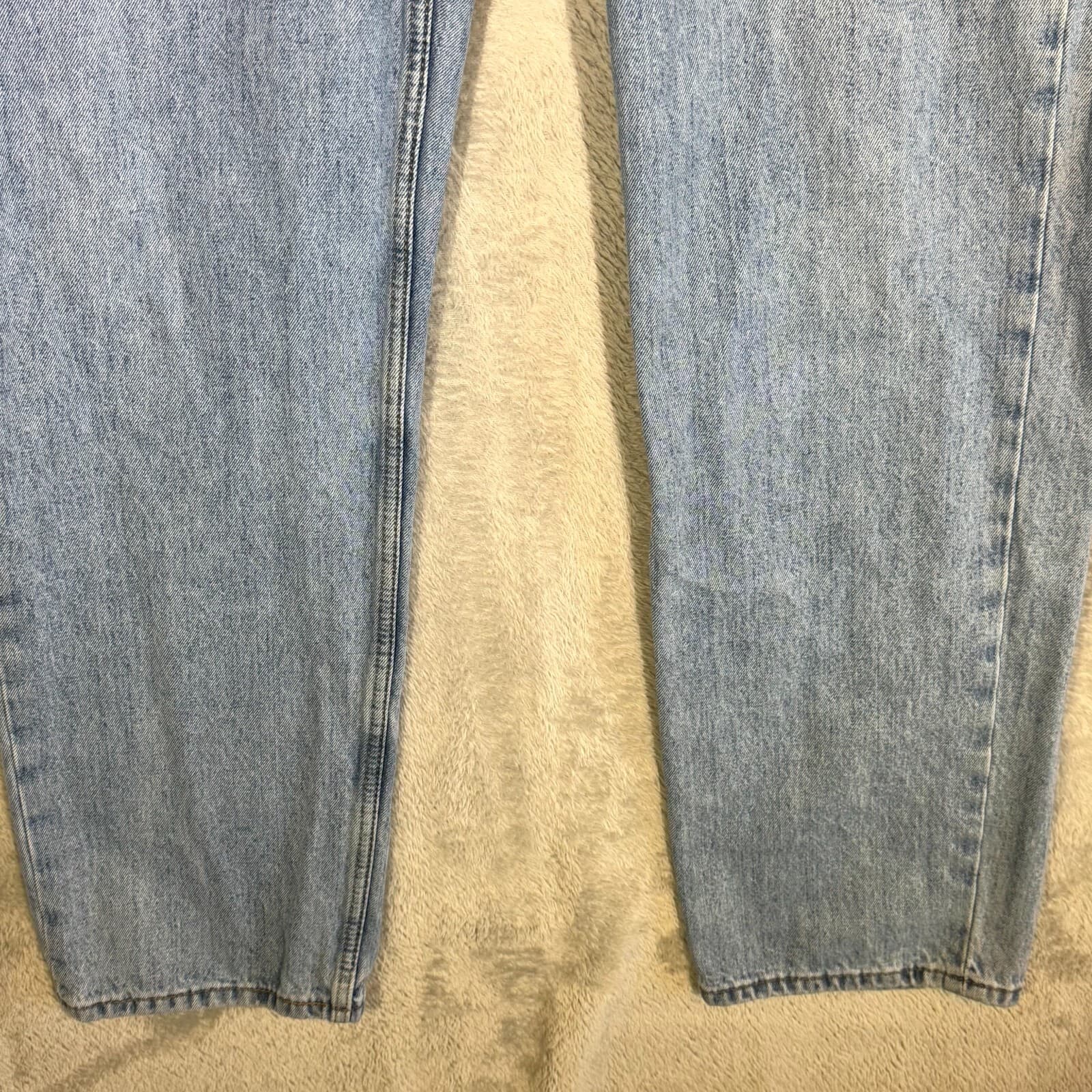 Levi’s 550 Men’s Jeans 38x34 Blue Denim High-Rise Straight Leg - Thumbnail 5