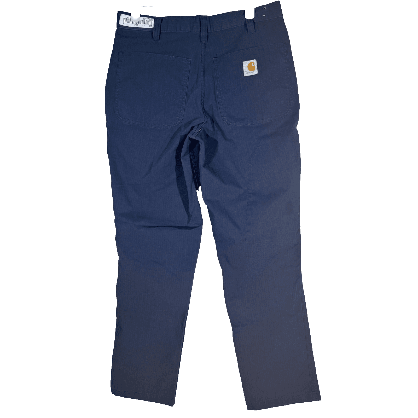 Carhartt Pants Mens 29x29 Navy Relaxed Fit Ripstop Utility Zip Pocket Workwear - Thumbnail 2