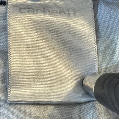 Carhartt Pants Mens 34x29 Navy Ripstop Workwear Utility Cargo Pockets Zipper - Thumbnail 8