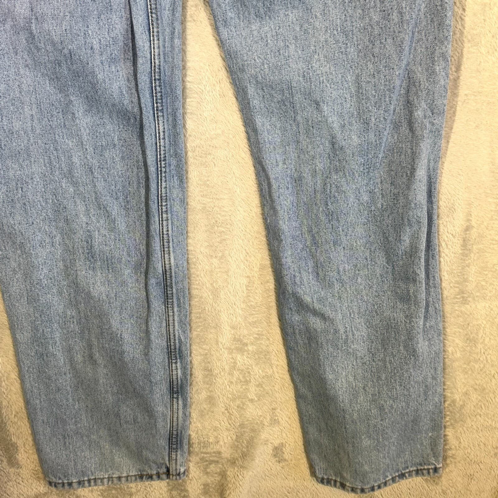 Levi’s 550 Men’s Jeans 38x34 Blue Denim High-Rise Straight Leg - Thumbnail 8