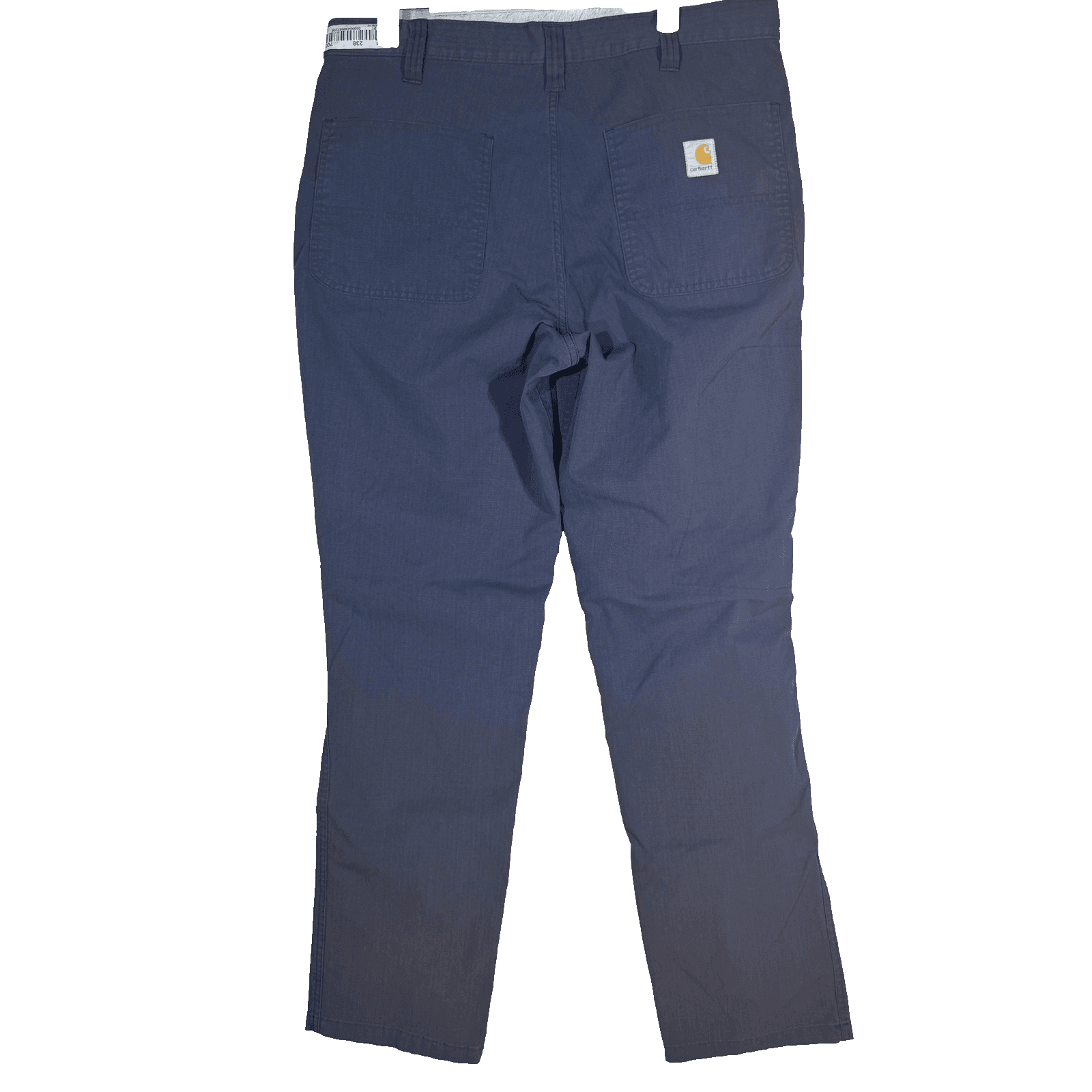 Carhartt Pants Mens 34x34 Navy Blue Ripstop Relaxed Fit Work Utility Pockets - Thumbnail 2
