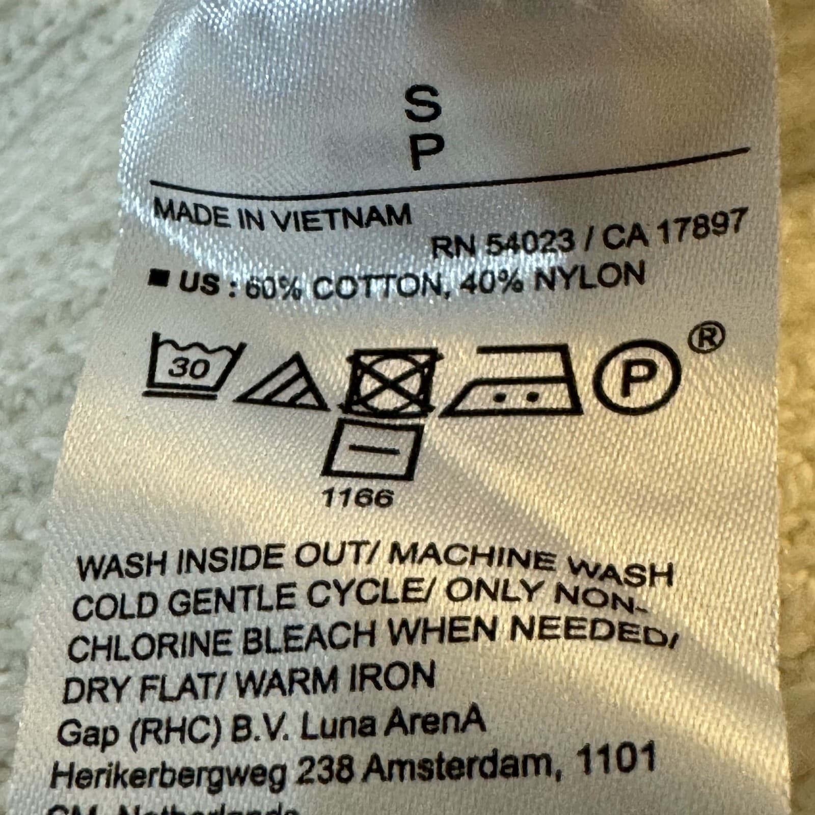 Banana Republic Women’s Ivory Split‑Neck Knit Pullover Sweater – Size S W447 - Thumbnail 7