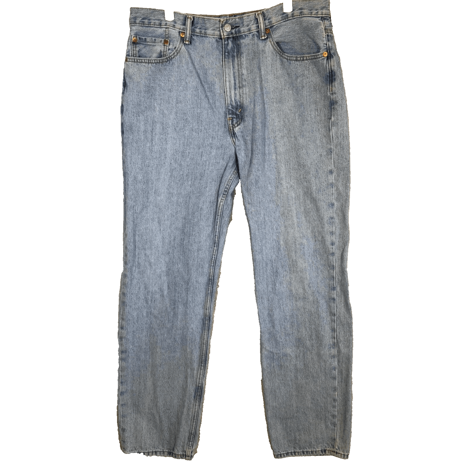 Levi’s 550 Men’s Jeans 38x34 Blue Denim High-Rise Straight Leg - Image 1