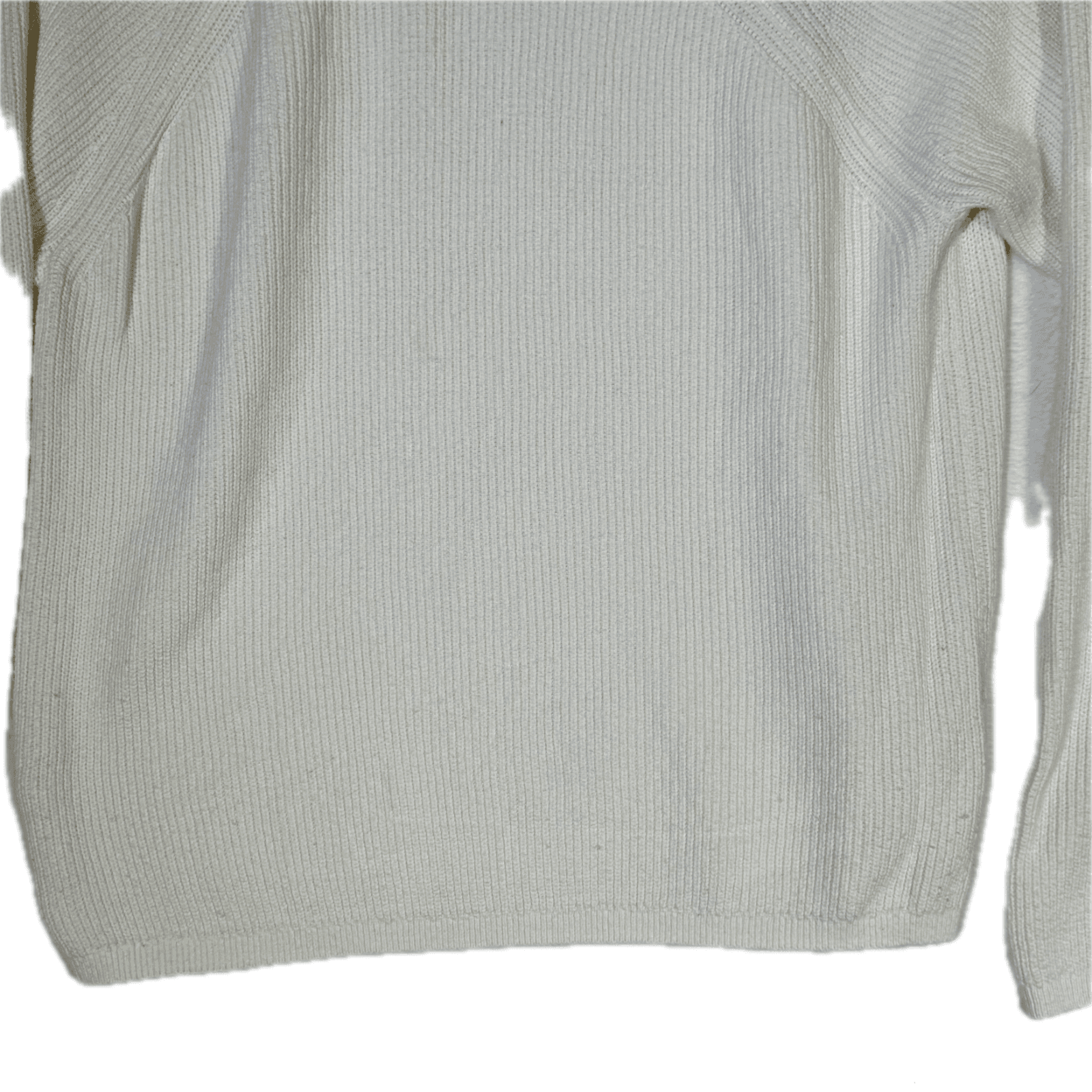 Banana Republic Women’s Ivory Split‑Neck Knit Pullover Sweater – Size S W447 - Thumbnail 10