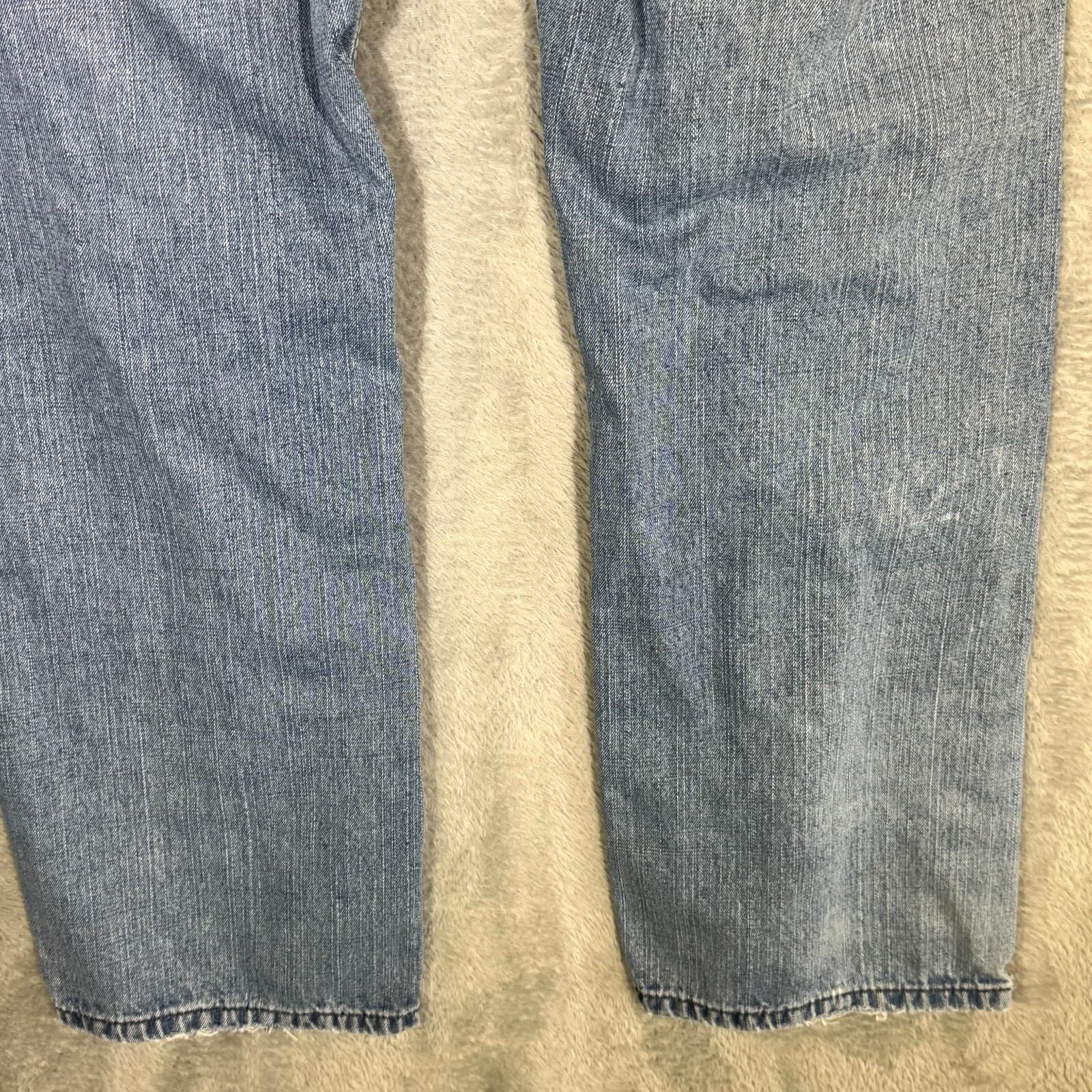 Levi’s 559 Men’s Jeans 34x30 Blue Denim Mid-Rise Straight Leg - Thumbnail 11