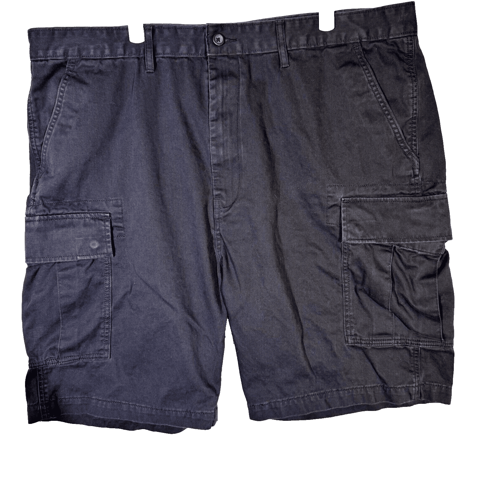 Levi’s Men’s Cargo Shorts 42 Black 100% Cotton High-Rise Classic Fit - Image 1