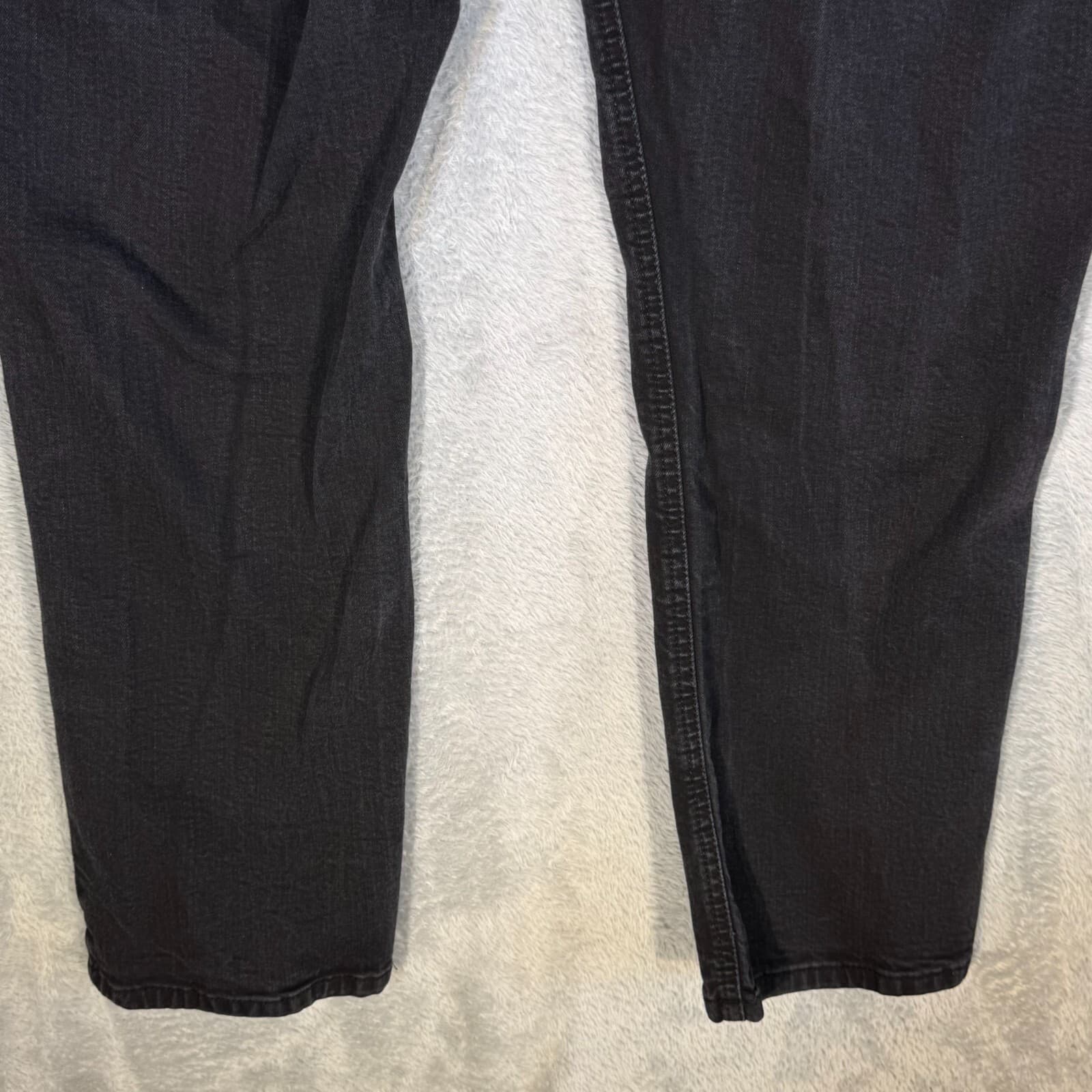 Levi's 541 Mens Jeans 40x32 Black Stretch Mid Rise Athletic Fit Straight - Thumbnail 9