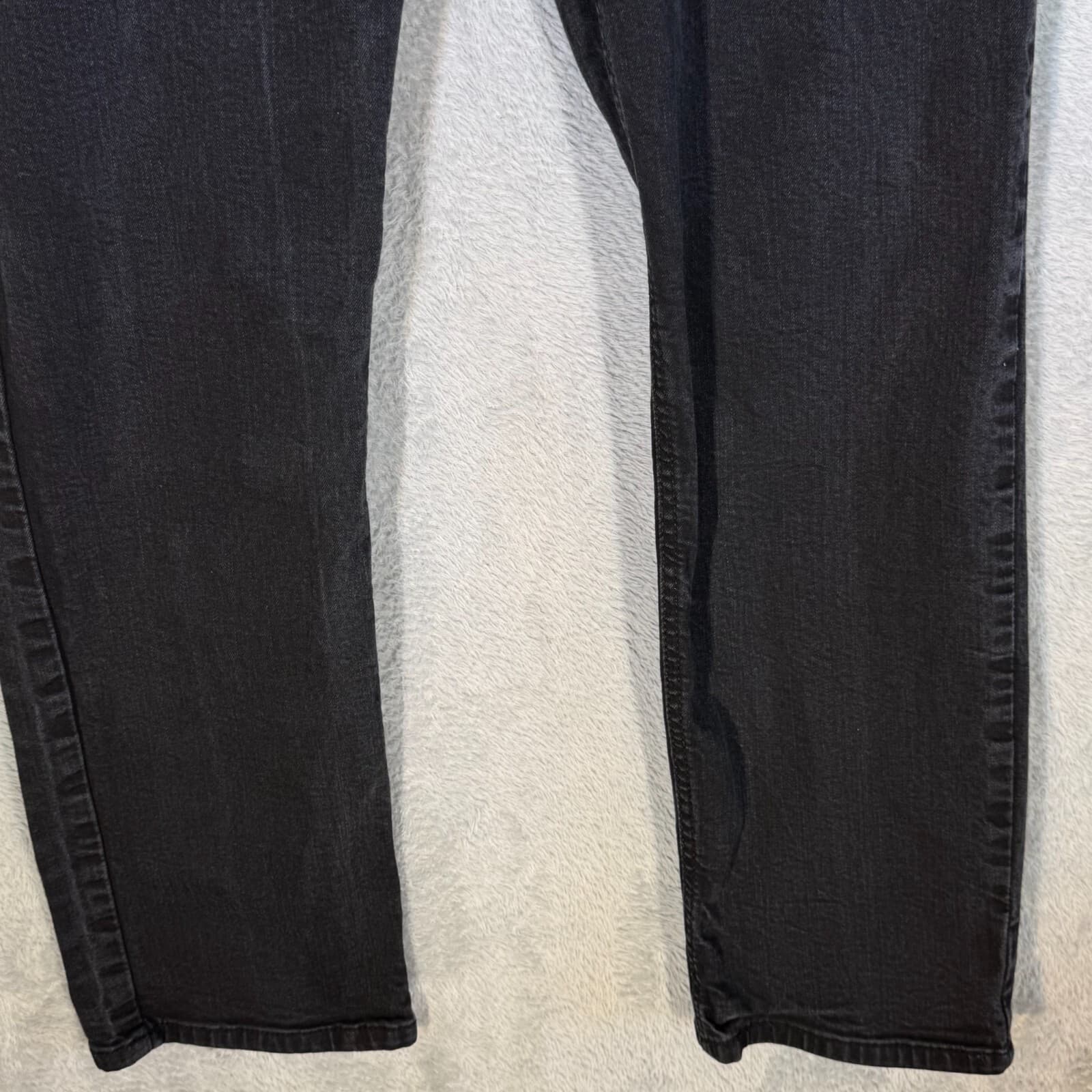 Levi's 541 Mens Jeans 40x32 Black Stretch Mid Rise Athletic Fit Straight - Thumbnail 5