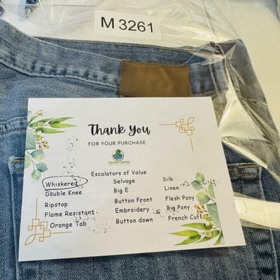 Lucky Brand 361 Vintage Straight Jeans Mens 38x32 Blue Light Wash Denim - Thumbnail 12