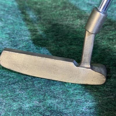Vintage Ping Anser Blade Putter 34.5 In Mens RH Karsten USA Steel Silver - Thumbnail 2